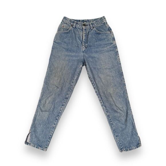 1980's Levis 903 Court Super High Waisted Rare Loose Fit Denim Jeans Sz 7 - Picture 4 of 13